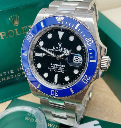 Rolex Submariner Date Black Dial 126619lb Unworn Full Set
