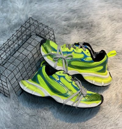 Balenciaga 3xl Beast Mode Neon Green Sneakers