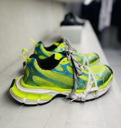 Balenciaga 3xl Beast Mode Neon Green Sneakers