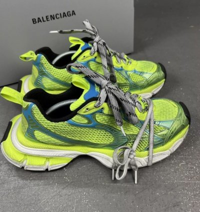 Balenciaga 3xl Beast Mode Neon Green Sneakers