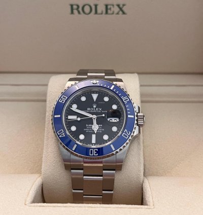 Rolex Submariner Date Black Dial Cookie Monster