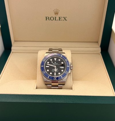 Rolex Submariner Date Black Dial Cookie Monster
