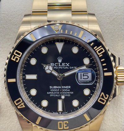 Rolex Submariner Date Black Dial Unworn