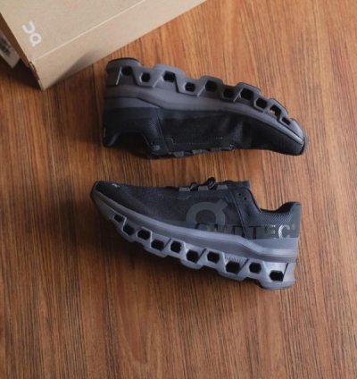 Cloud Monster Black Magnet Sneakers