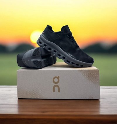 Cloud Monster Black Magnet Sneakers