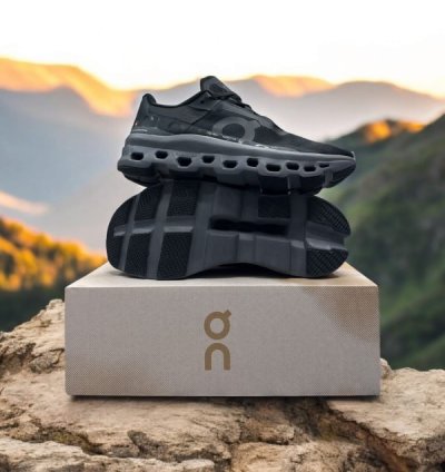 Cloud Monster Black Magnet Sneakers