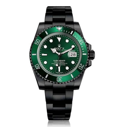 Rolex Submariner Date Black Pvd Dlc Coated Stainless Steel Watch 116610lv
