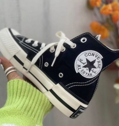 Convers E Chuck 70 Plus Black Sneakers