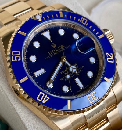 Rolex Submariner Date Blue Dial 116618lb like New - Amazing Condition