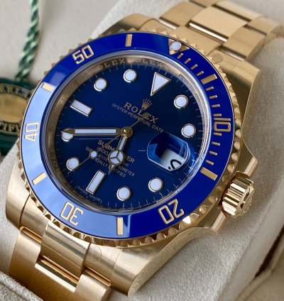 Rolex Submariner Date Blue Dial 116618lb like New - Amazing Condition