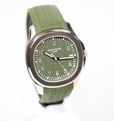 Patek Philippe Aquanaut 2020 Aquanaut Green 5168g White Gold