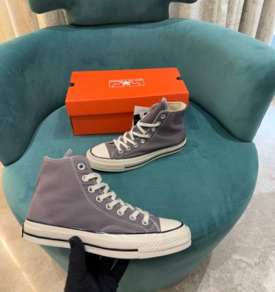 Convers E Chuck Taylor 70s High Grey Sneakers