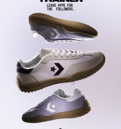 Convers E Run Star Trainer Ghost Town Sneakers