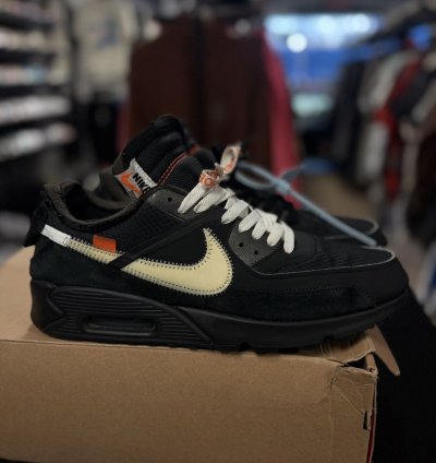 Nike Air Max 90 Off White Black 2019 Size 11