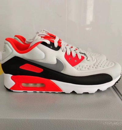 Nike Air Max 90 Ultra Se Shoes Platinum Gray 845039-006