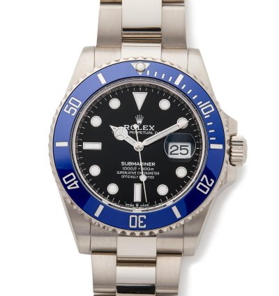 Rolex Submariner Date Blueberry 18k White Gold 126619lb - Ats-w008129