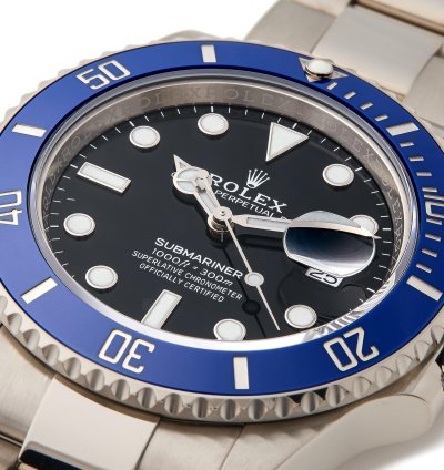 Rolex Submariner Date Blueberry 18k White Gold 126619lb - Ats-w008129