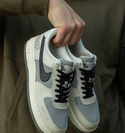 Goretex X Nike Air Force 1 Grey White Sneakers