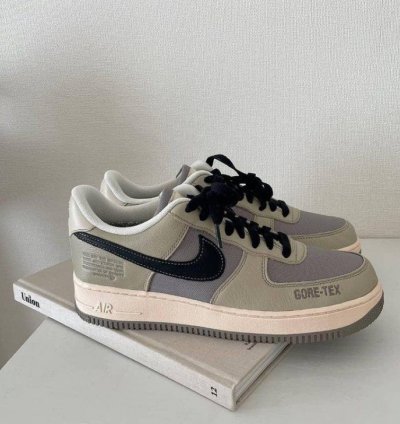 Goretex X Nike Air Force 1 Grey White Sneakers
