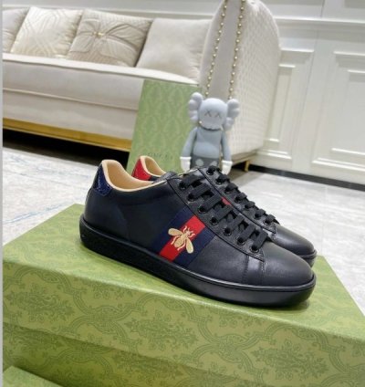 Gucci Ace Bee Black Sneakers