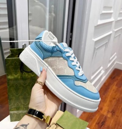 Gucci Embossed Platform Chunky Sneaker
