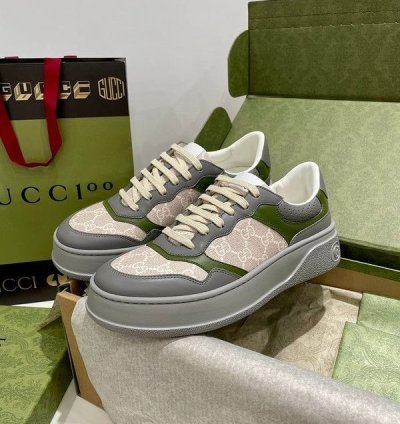 Gucci Gg White Beige Sneaker
