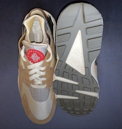 St Ssy Nike Air Huarache Desert Oak Ds Size 9 240