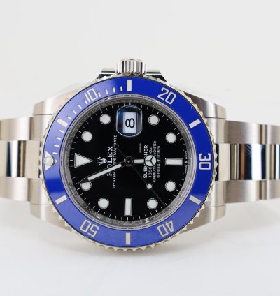 Rolex Submariner Date Cookie Monster Blue Bezel Black Dial