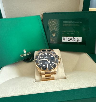 Rolex Submariner Date Full Set Perfetto