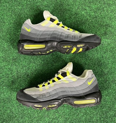 Nike Air Max 95 Og Neon Yellow Green Black 2020 Mens Size 13