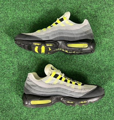 Nike Air Max 95 Og Neon Yellow Green Black 2020 Mens Size 13