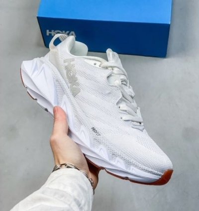 Hok A One Elevon 2 White Sneakers