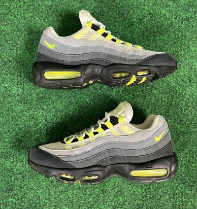 Nike Air Max 95 Og Neon Yellow Green Black 2020 Mens Sz 11