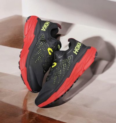 Hoka Challenger Atr 6 Black Red Sneakers