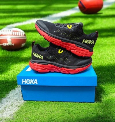Hoka Challenger Atr 6 Black Red Sneakers