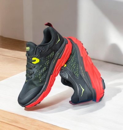 Hoka Challenger Atr 6 Black Red Sneakers