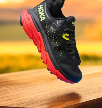Hoka Challenger Atr 6 Black Red Sneakers
