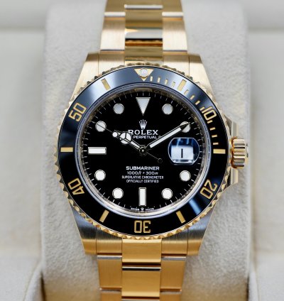 Rolex Submariner Date Full Yellow Gold