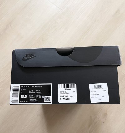 Steal 2025 Nike Comme Des Gar Ons Black Air Force 1 Low