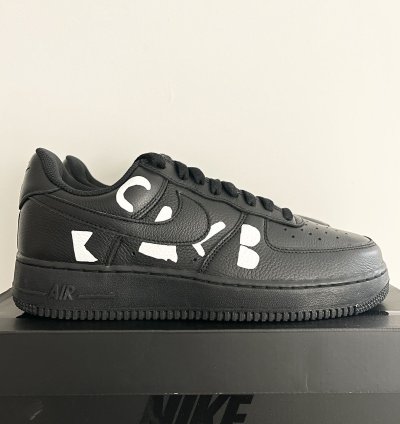 Steal 2025 Nike Comme Des Gar Ons Black Air Force 1 Low