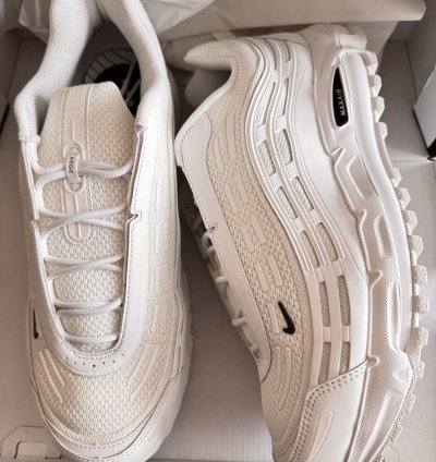 Nike Air Max 97 Comme Des Gar On Homme White Black
