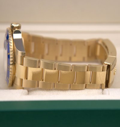 Rolex Submariner Date Gold Bluesy 126618lb Full Set