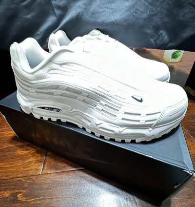 Nike Air Max 97 Comme Des Gar On Homme White Black