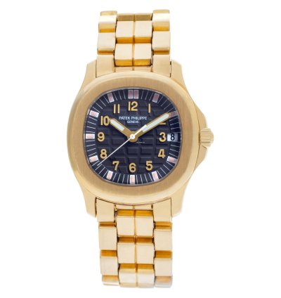 Patek Philippe Aquanaut 5066 1j 18k Yellow Gold 36mm Watch