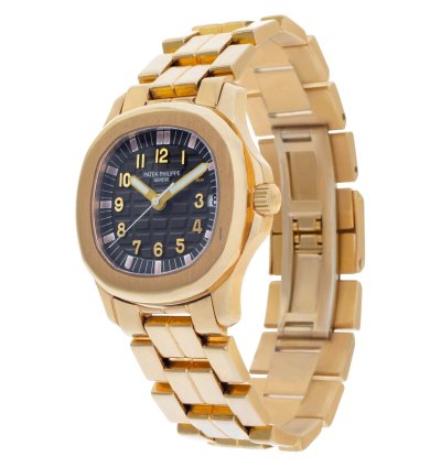 Patek Philippe Aquanaut 5066 1j 18k Yellow Gold 36mm Watch