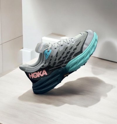 Hoka One Speedgoat Grey Sneakers