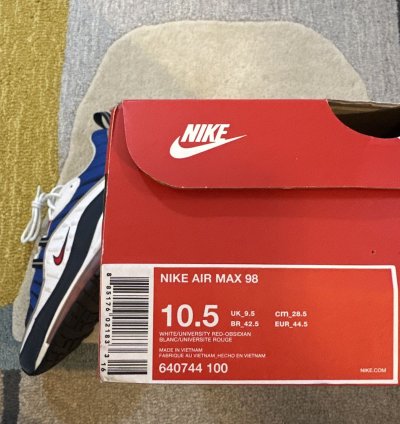 Nike Air Max 98 Gundam - Gently Used - Size 10 5