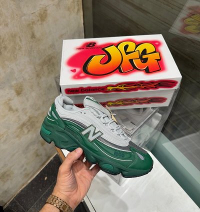 Jfg X Newbalance 1000 Green Ice Sneakers