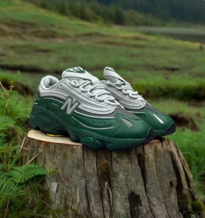 Jfg X Newbalance 1000 Green Ice Sneakers