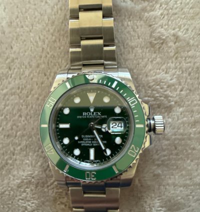 Rolex Submariner Date Hulk 116610lv